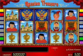 Russian Treasure Mobile  -  Novomatic